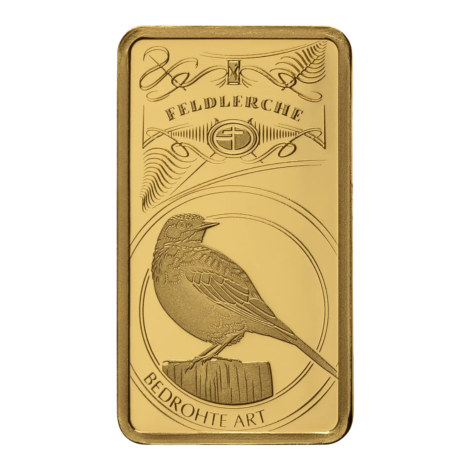 Goldbarren Bedrohte Tierarten Feldlerche