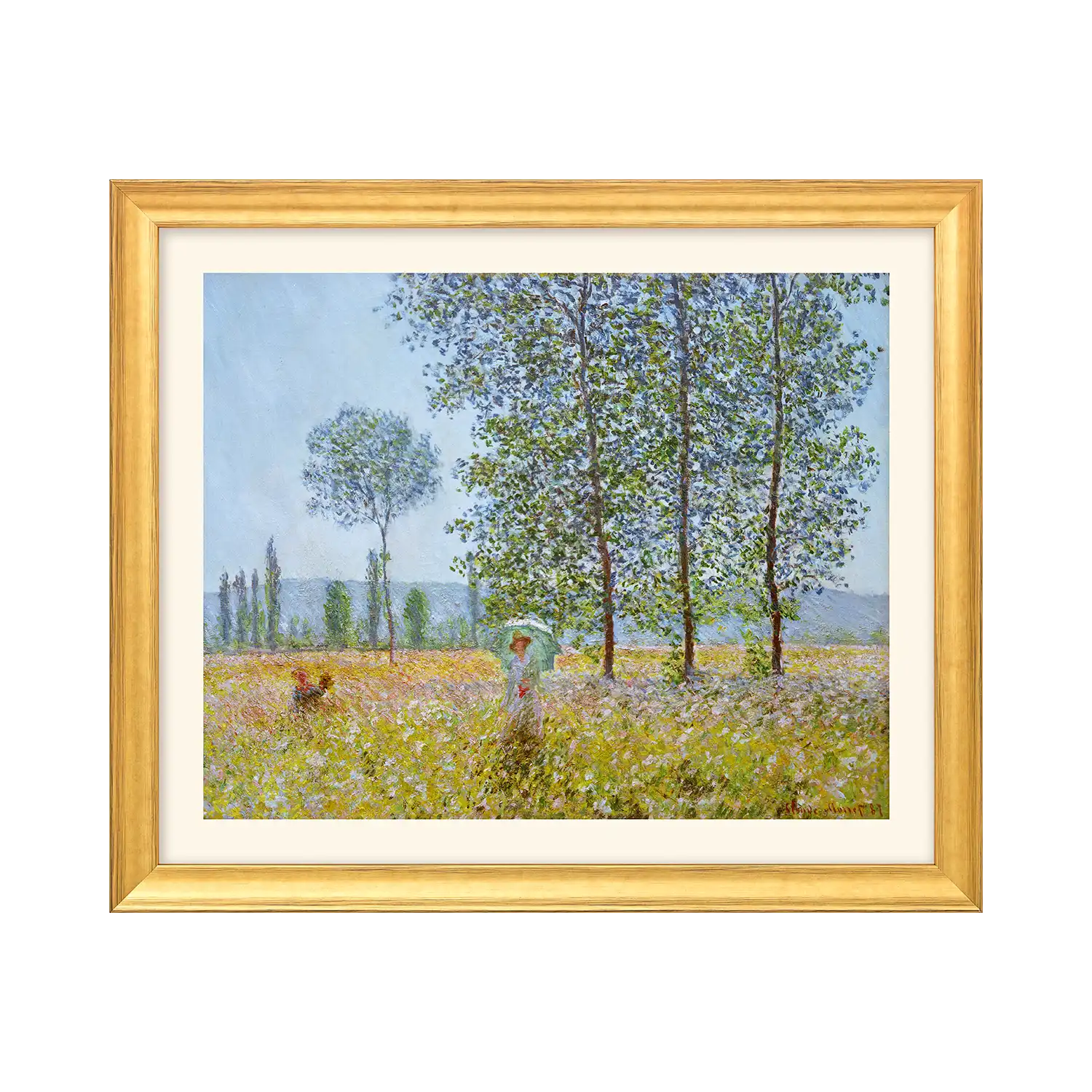 Bild 'Felder im Frühling' (1887)