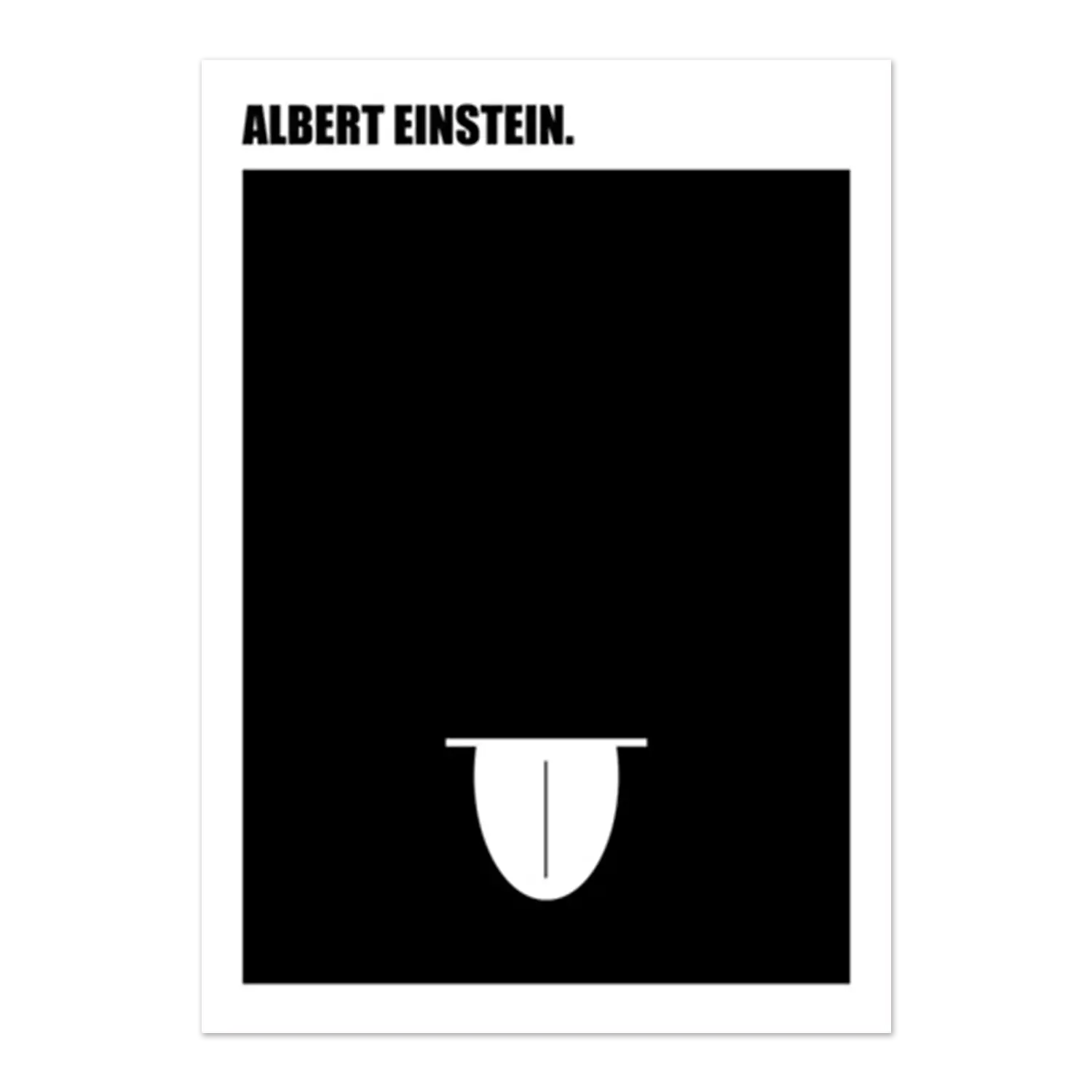 Wandbild "Einstein"