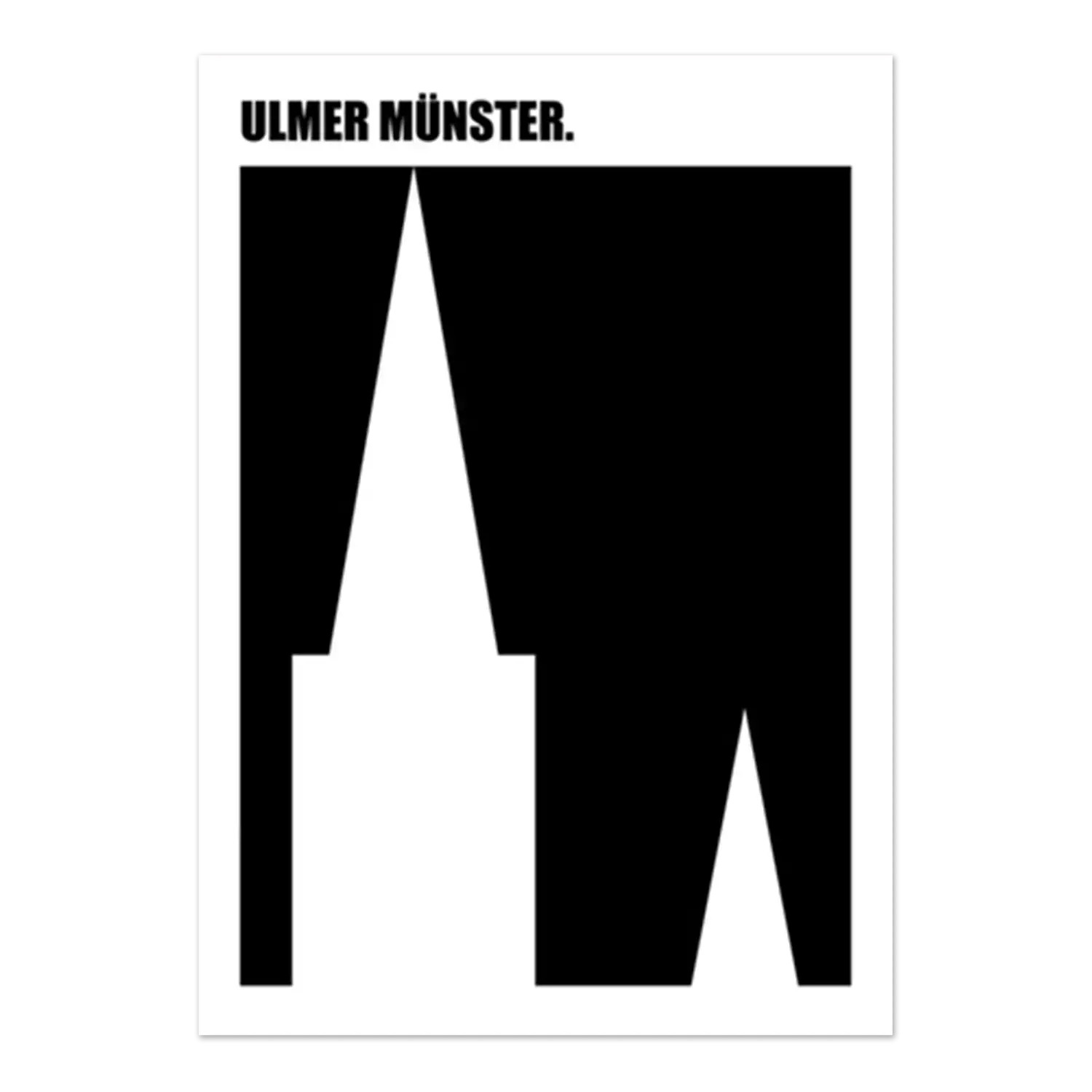 Wandbild "Ulmer Münster"