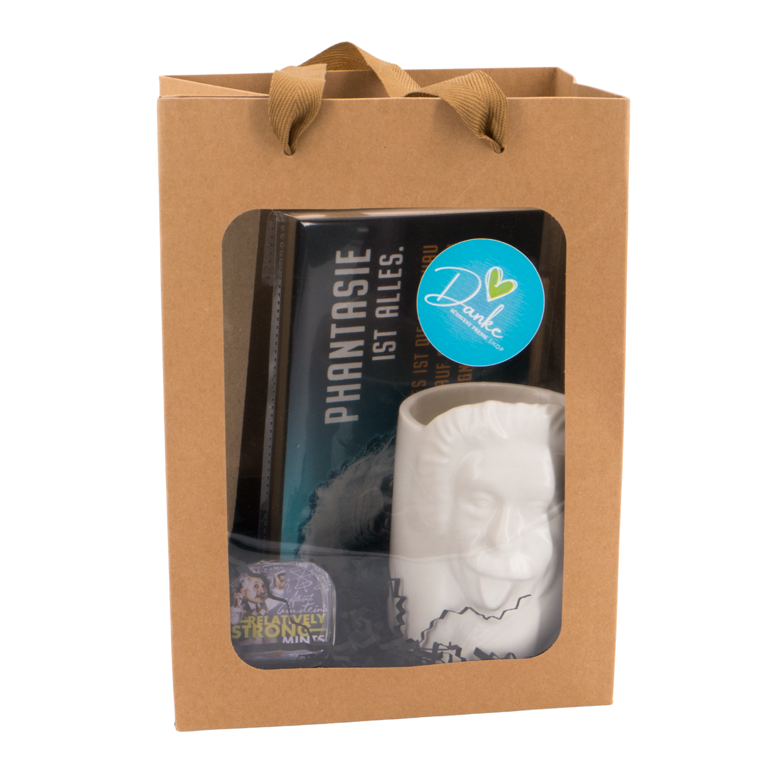Geschenkset Einstein „Phantasie ist alles“