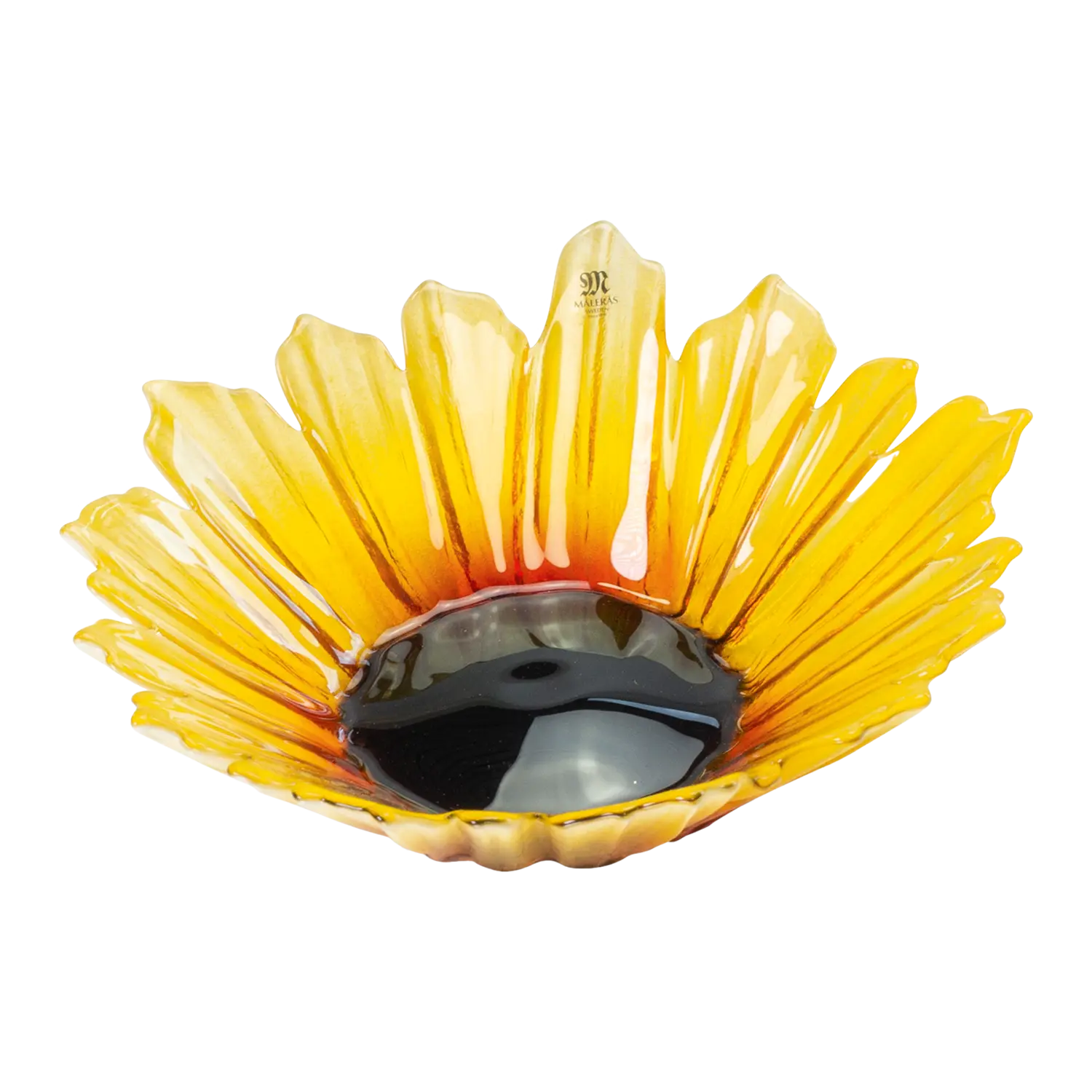 Glasschale "Sonnenblume" Ø ca. 17,5 cm