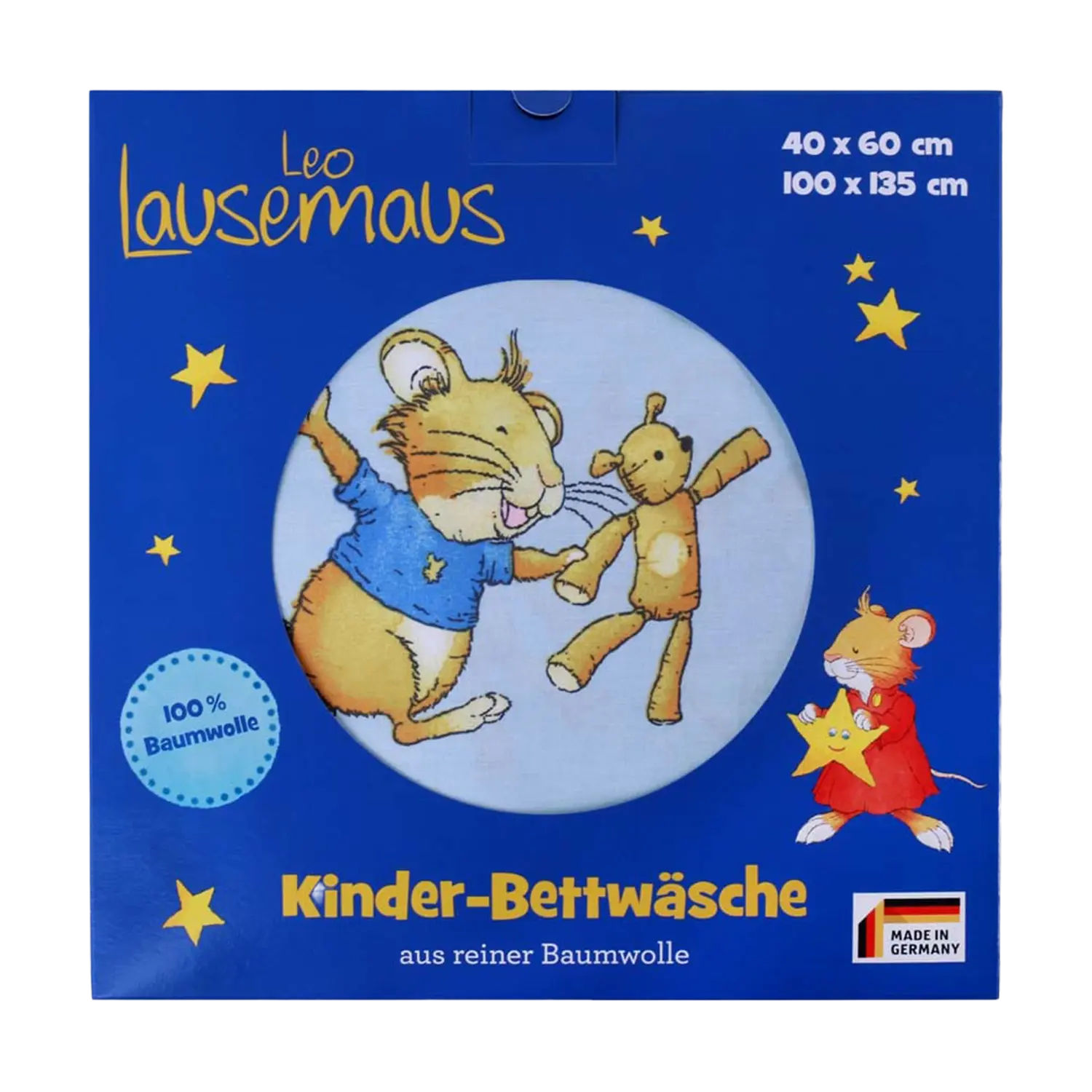 Bettwäsche 100x135  für Kleinkinder