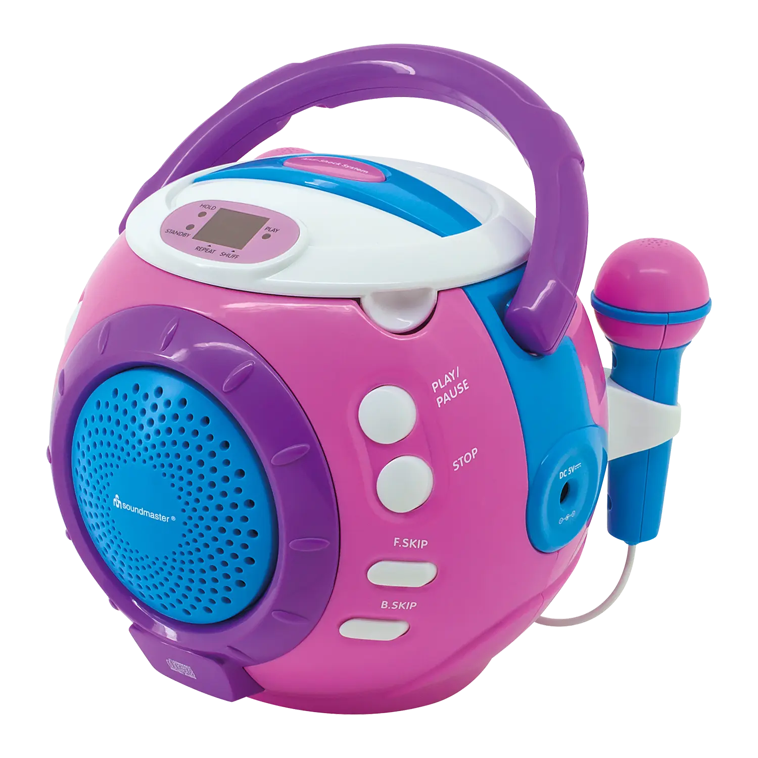 Kinder-CD-Player mit Mitsing-Funktion
