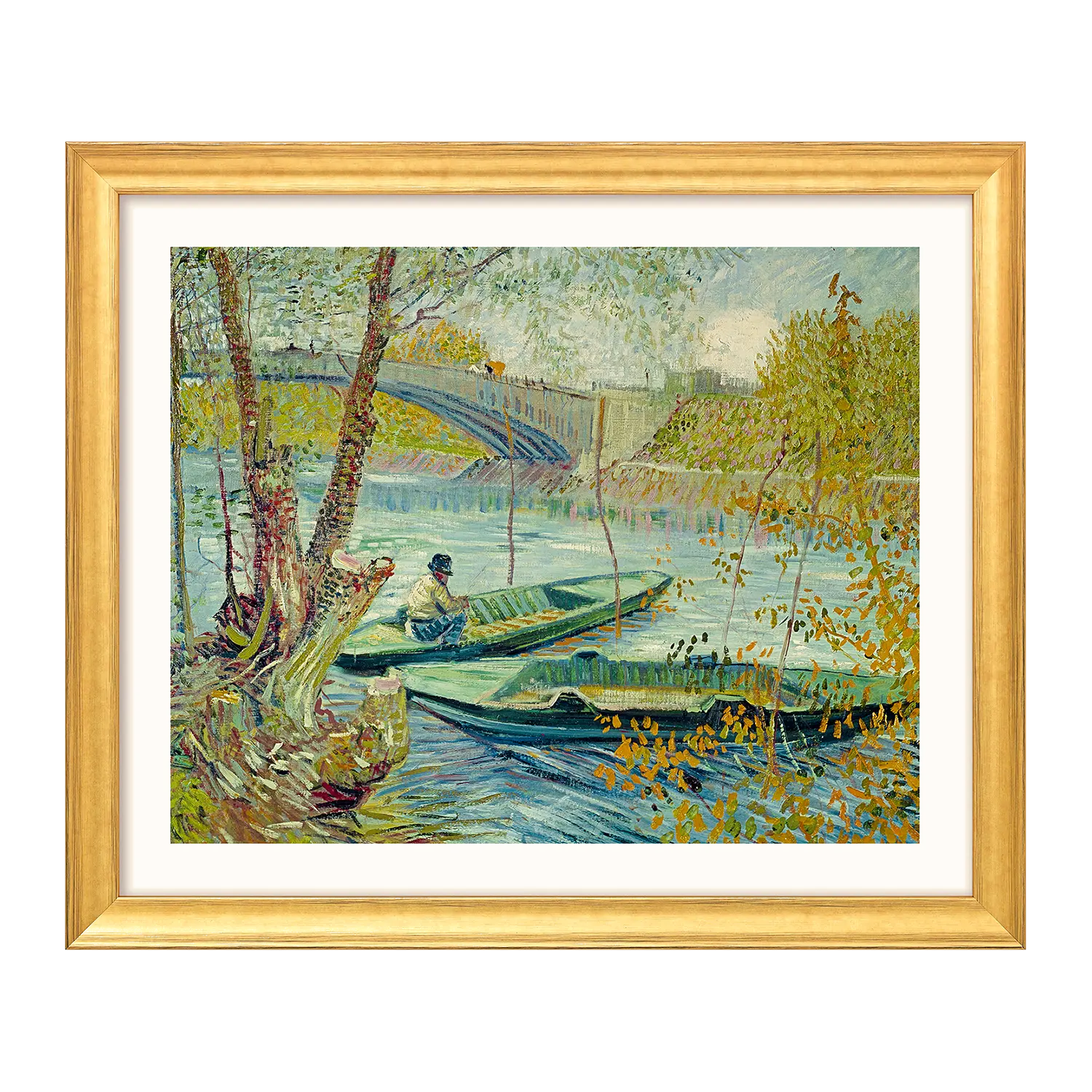Fischen im Frühling" (1887)