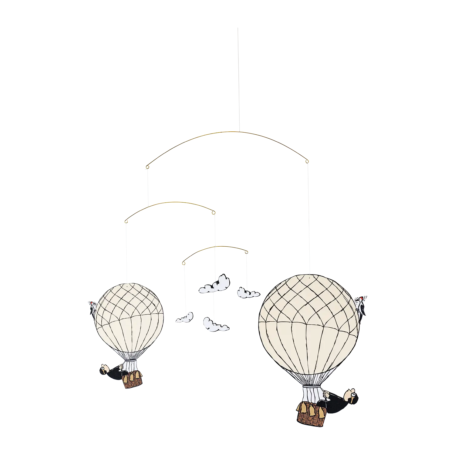 Decken-Mobilé Der Ballonfahrer Loriot