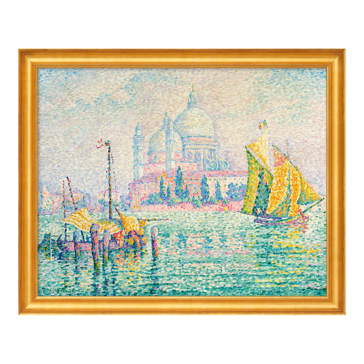 Paul Signac Bild 'La Salute (Venise)' (1906)