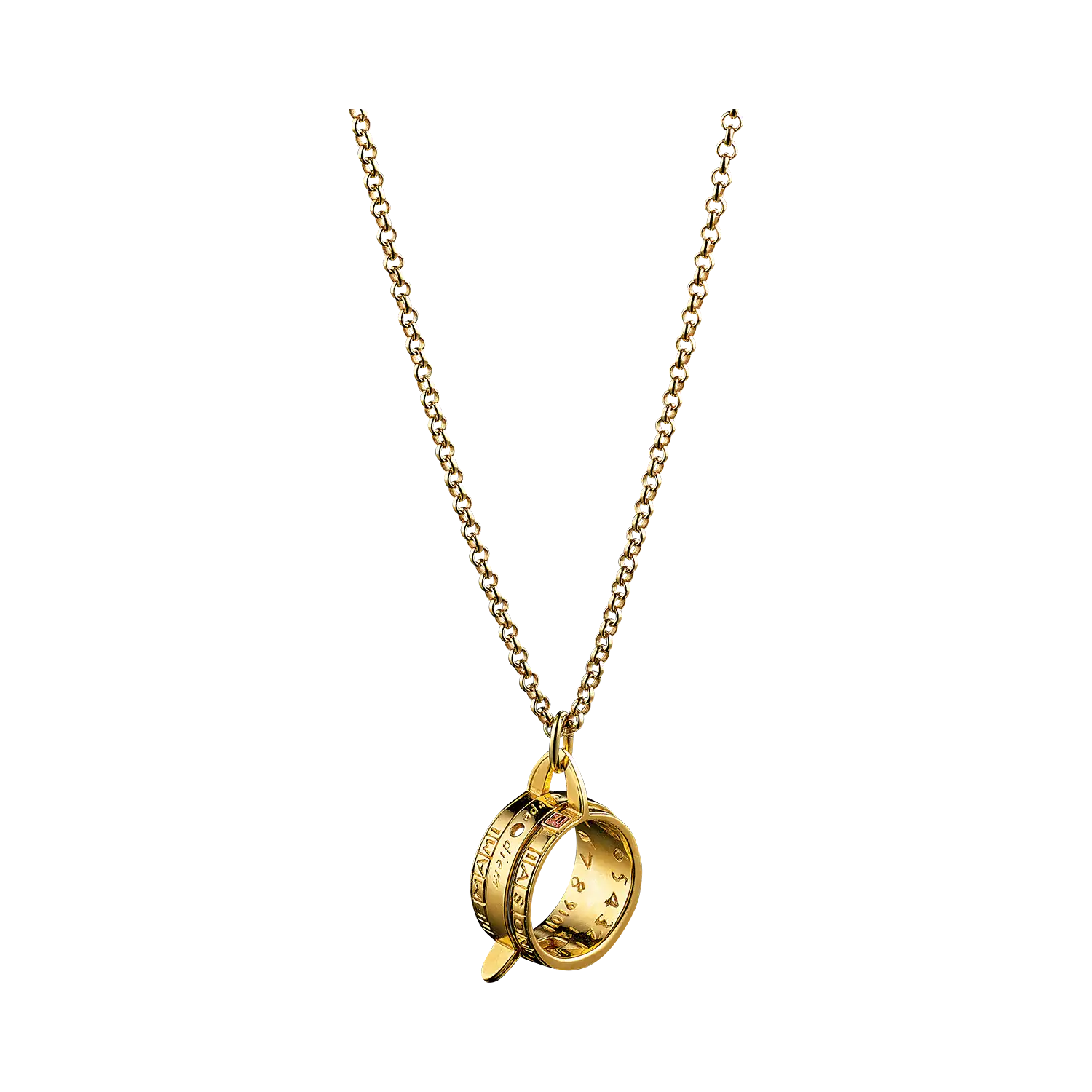 Ringsonnenuhr-Collier