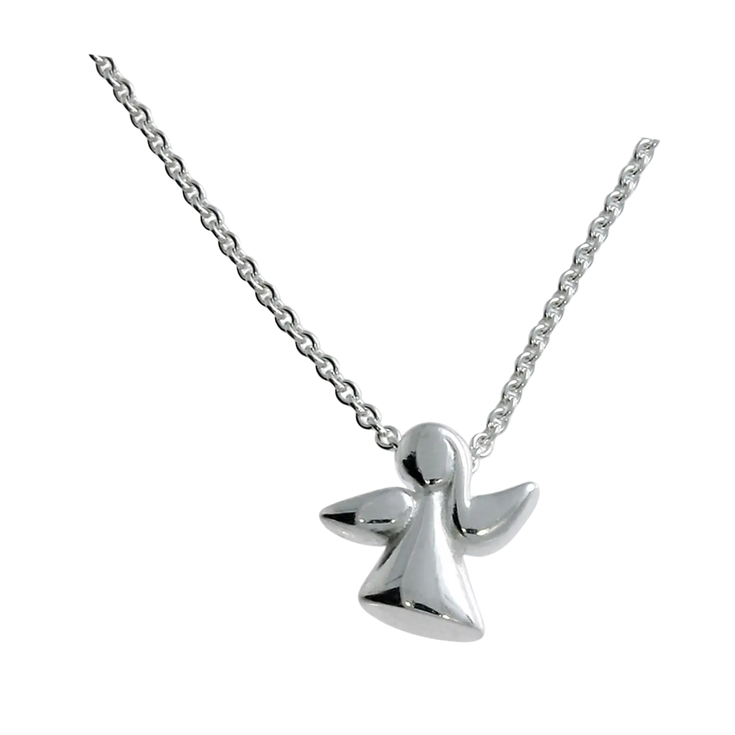 Schutzengel Anhänger mit Kette