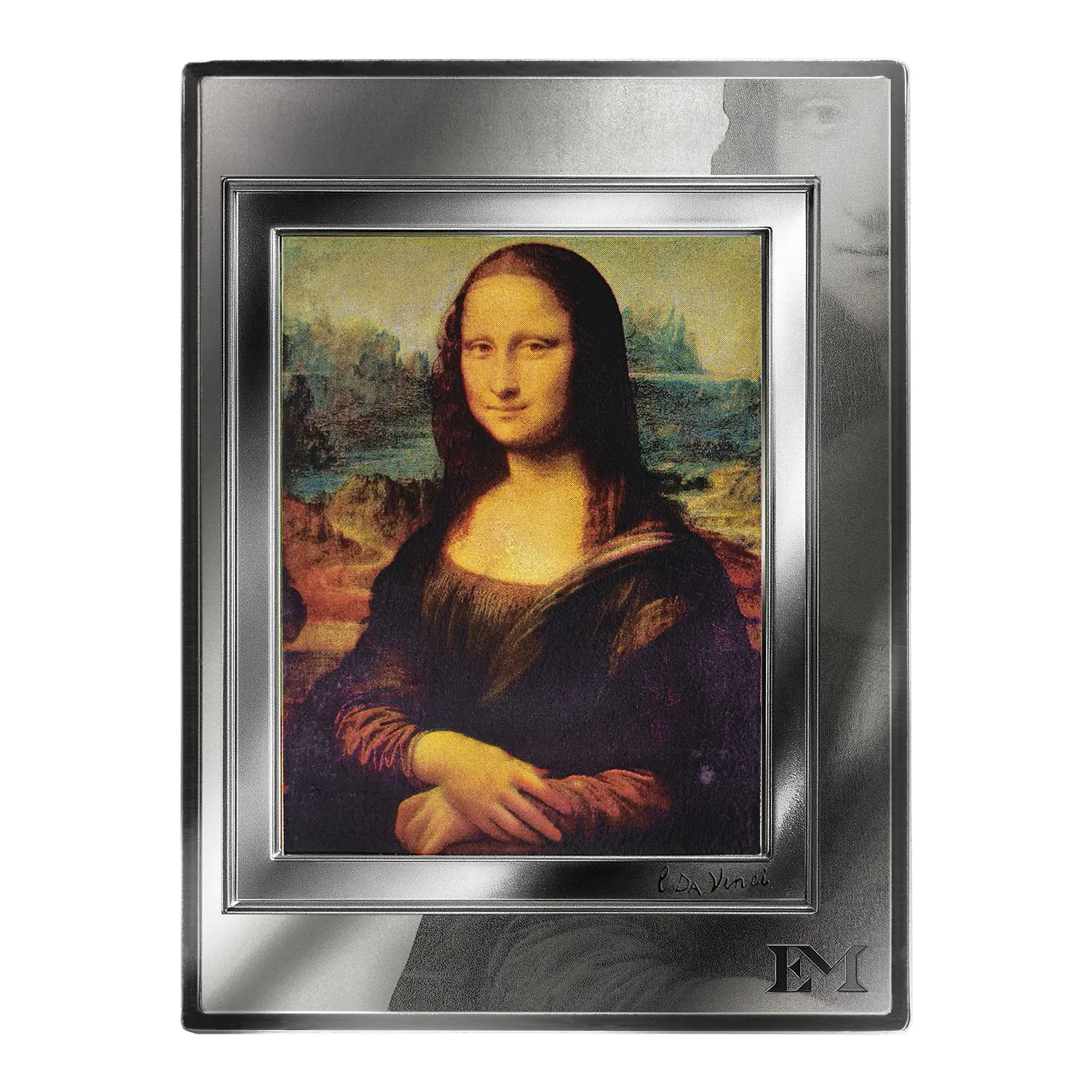 Silberbarren Ewige Meisterwerke Mona Lisa