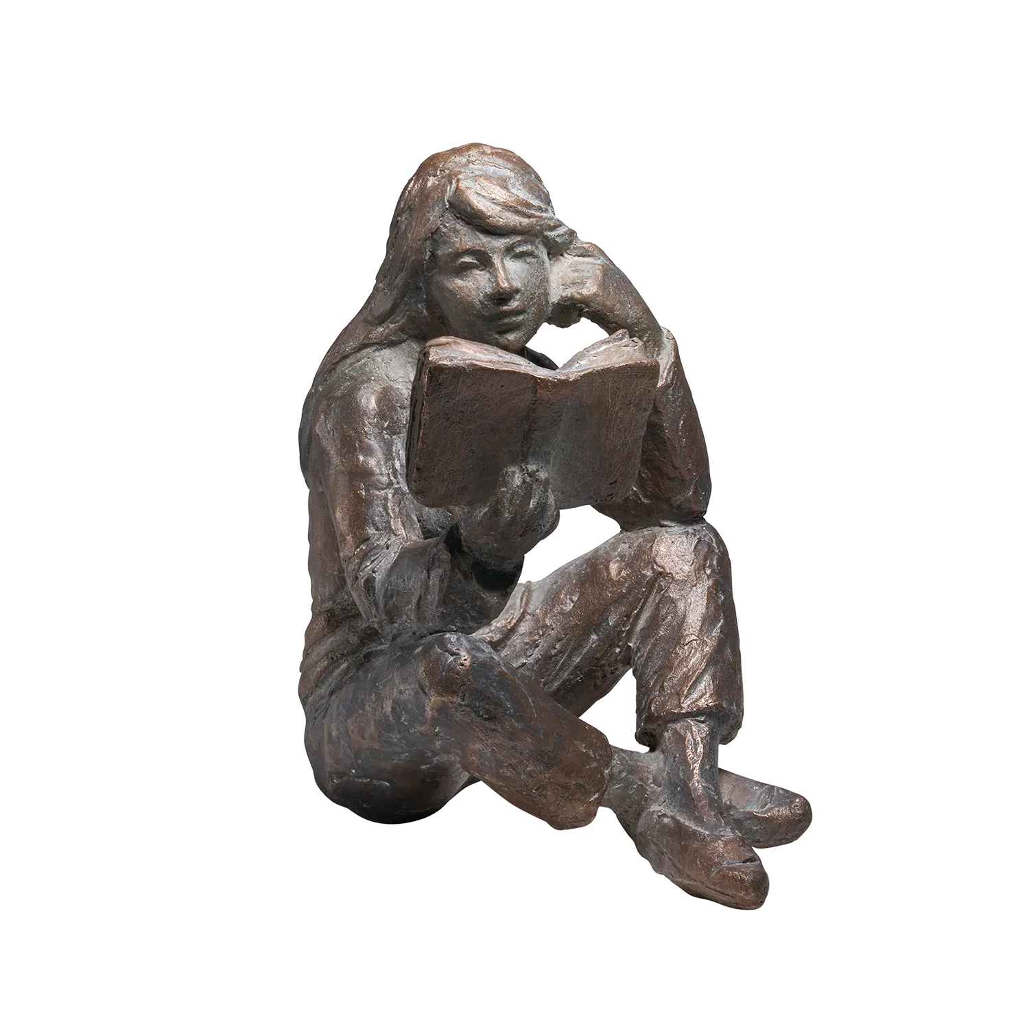 Skulptur "Lesende"